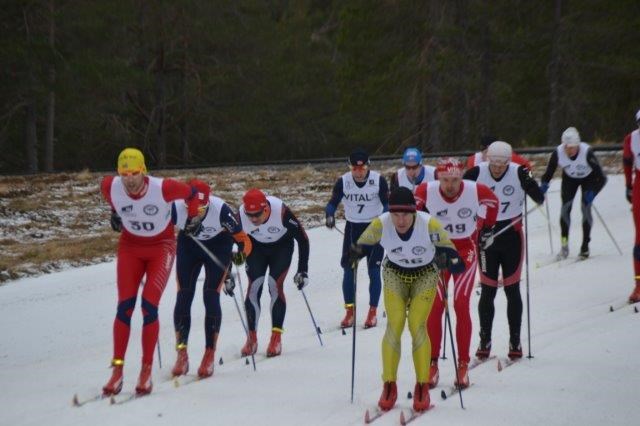 Andre Haugsbø og Roger Lillestøl i føringa.